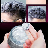 Natuurlijke haarverfcrème Zilvergrijs Instant haarkleurwas Tijdelijk kapsel Grijze kleurstof Natuurlijk haar Zilvergrijs 100 ml Naty Shop haarverf