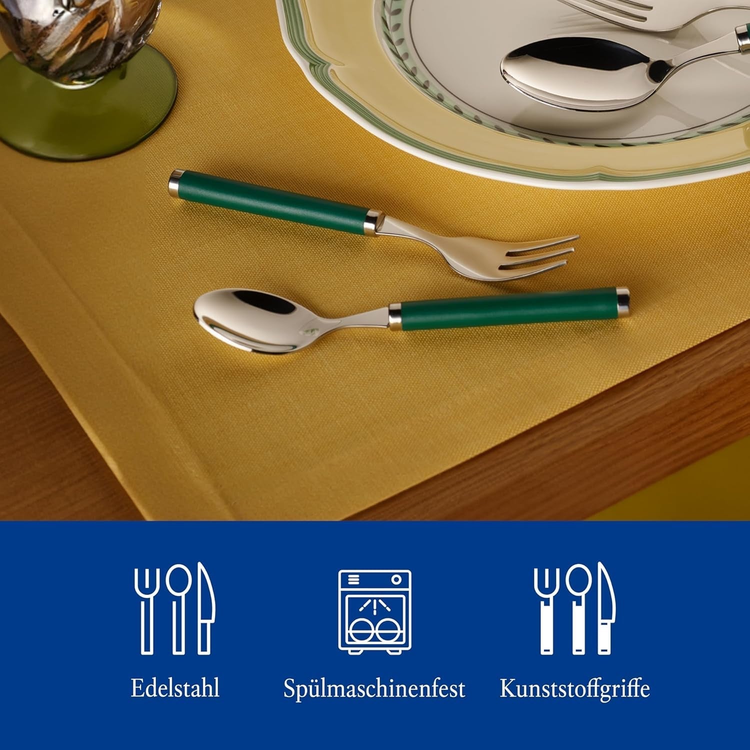 Villeroy & Boch - Bestekset Play! Green Garden, 30 stuks Keuken Naty Shop