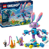 LEGO Dreamzzz Izzie en Bunchurro The Gaming Bunny Toy for Kids 7+ 2-in-1 speelset met heldminifiguur en Cyberling voor fantasierijke speelervaring 71490 Bouwsets Bekijk de LEGO-Store standaardtitel