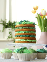 Sugarflair Pasta kleurstof, groen, set van 4, kleurstof voor pasta, fondant, marsepein, suikerpasta, botercrème en meer: ​​Ilex groen, lentegroen, sparrengroen, feestgroen - set van 4