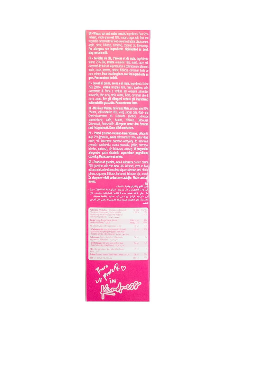 Barbie Rainbow Loops ontbijtgranen, kleurrijke ringen van tarwe, haver en maïs met fruitsmaak voor het perfecte ontbijt, 1 pakje (1 x 350 g)