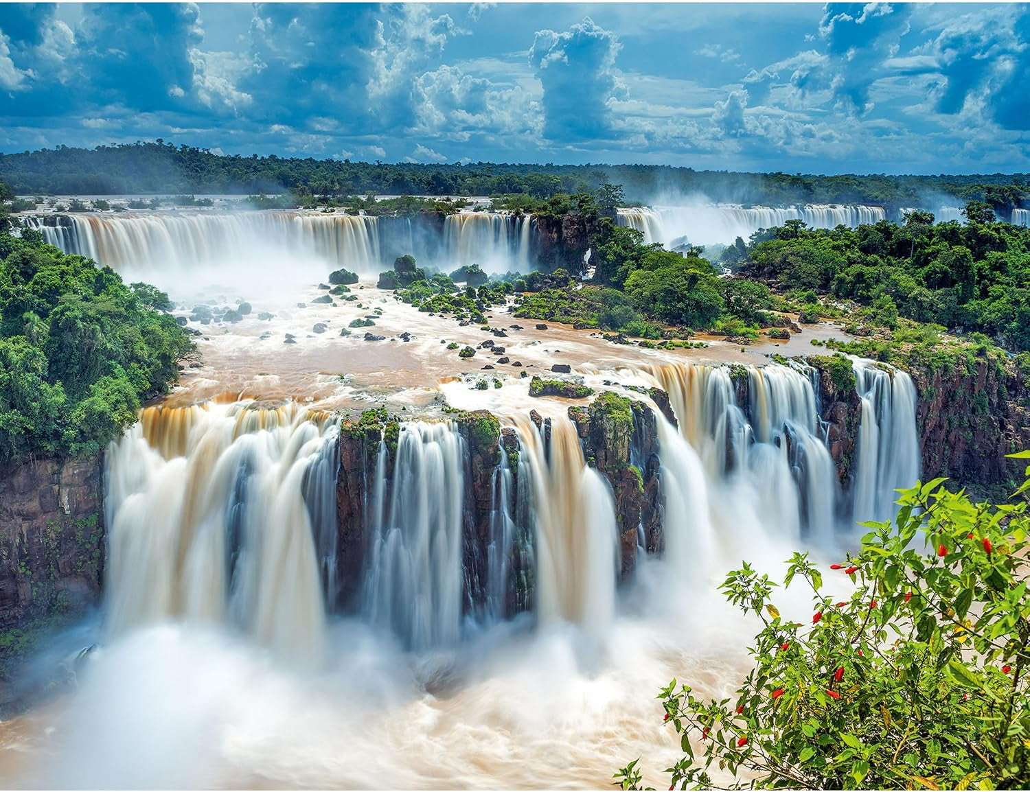 Ravensburger Puzzel 16607 - Iguazu Falls - Legpuzzel van 2000 stukjes voor volwassenen en kinderen vanaf 14 jaar Puzzel Naty Shop Single