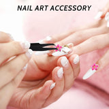 1 Karton Nail Art Charms, 3D Bloemen Nagelkunst Charms, Acryl Blumen Nagel Strass Mit Ornamenten, Nagel Edelsteine, Nagel Zubehör Für Mädchen, Nagelkunst Decoratie, DIY Handwerk Nail Design
