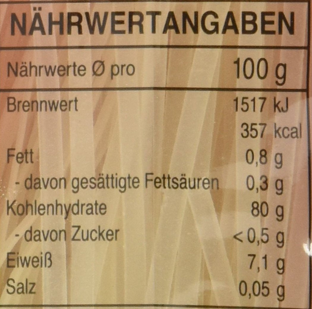 Aroy-D Rijstnoedels Glutenvrij 3 mm-verpakkingen (1 pak x 375 g)