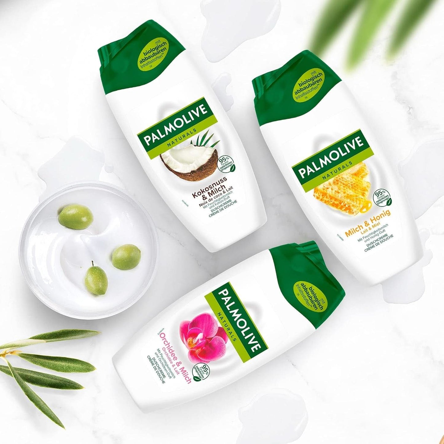 Palmolive Naturals Kokos- en melkdouchegel, 6 x 250 ml Naty Shop douche en bad