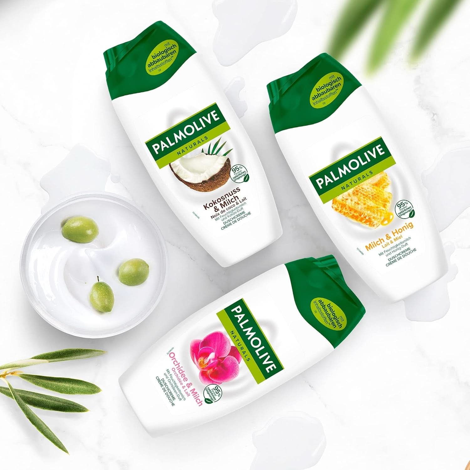 Palmolive Naturals Kokos- en melkdouchegel, 6 x 250 ml Naty Shop douche en bad