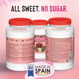 Erythritol + Sucralose 1:4 Süßstoff | 1G = 4G Zucker | 0 Netto-Kohlenhydraat - 0 Kalorien - 0 Glykämischer Index - Keto - Kein GVO - Castello sinds 1907 - 1 Kg Zoetstoffen Naty Shop