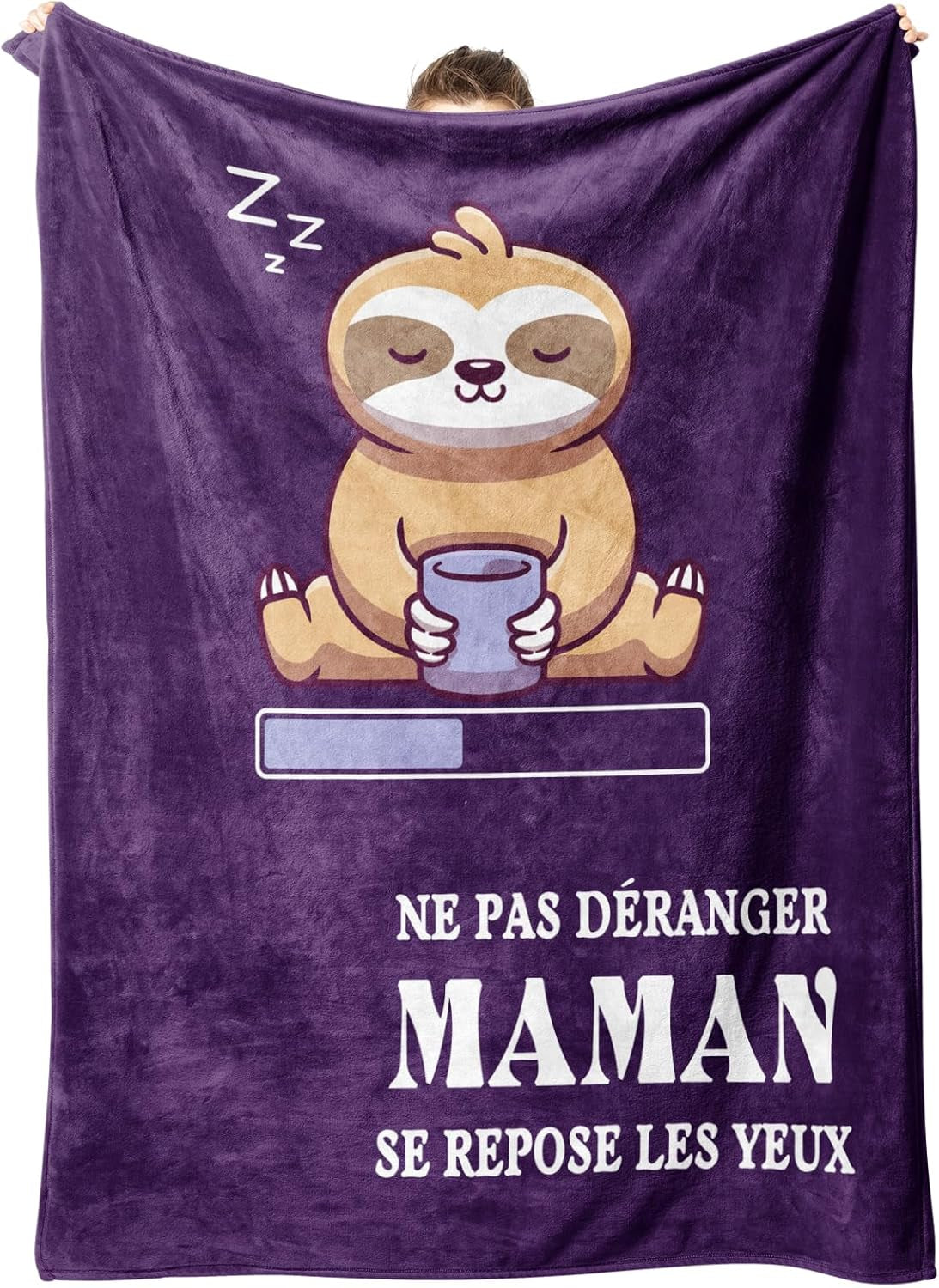 Niyewsor verjaardagscadeau, voor mama, fleecedeken, cadeau voor mama, Moederdag en kerstcadeau-idee voor mama Niyewsor bedden en dekens Standaard titel