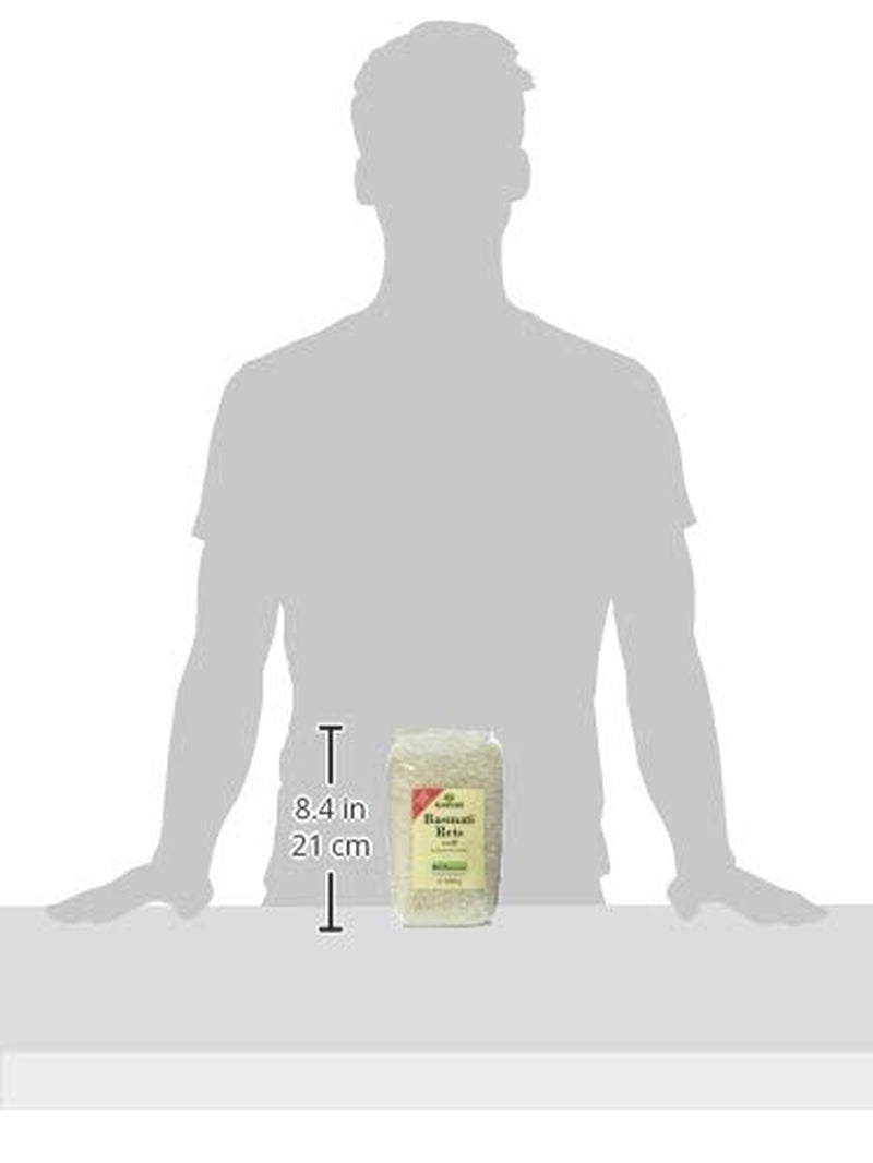 Biologische witte Basmatirijst uit de Himalaya, 1 kg