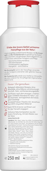 Lavera Care Shampoo Color Shine & Care, veganistisch, 250 ml Douche en bad Naty Shop