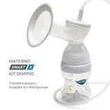 Nuvita Efficiënte dubbele afkolfset voor Materno Smart X - 1287KDX | Complete set accessoires, antikrampjesfles goedgekeurd door Aio Accesorii Hrana si Alattare Bebe Naty Shop