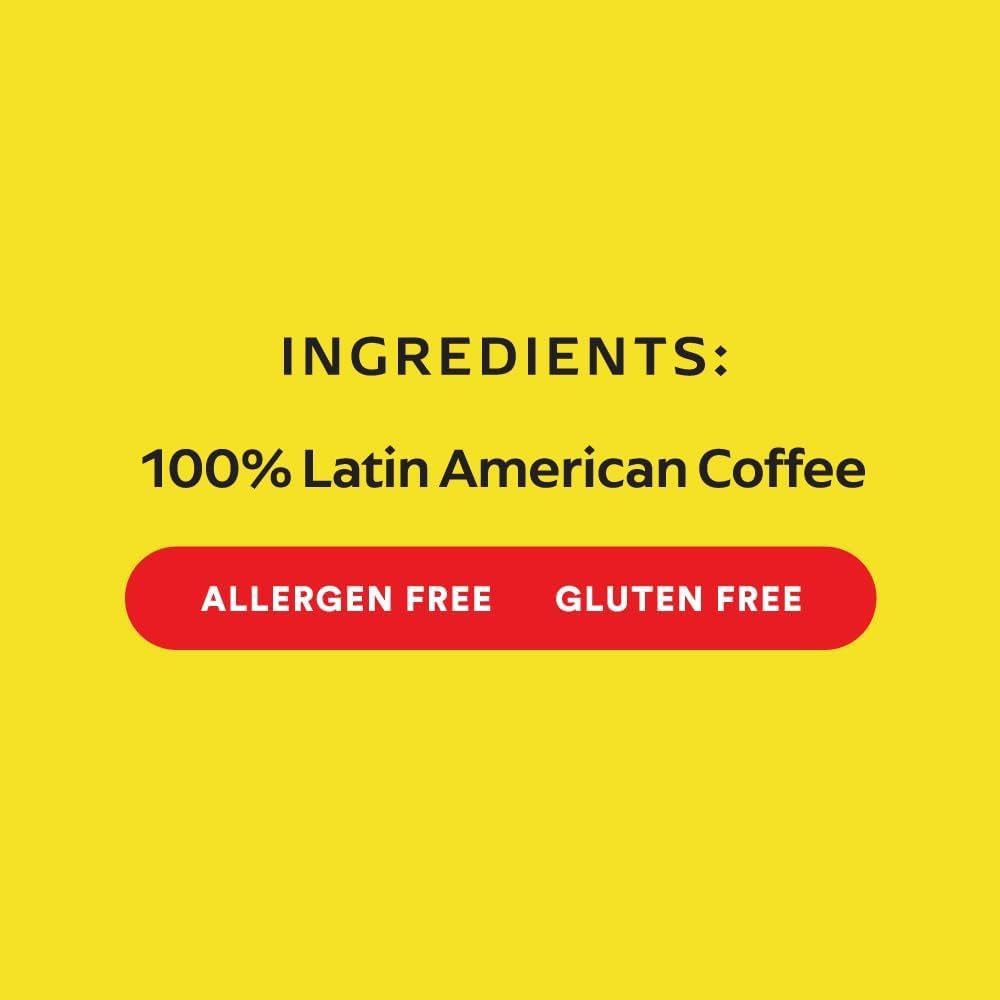 Gebrande en gemalen koffie, 17,6 ounce baksteen