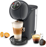 NESCAFÉ Dolce Gusto Genio S Plus van Krups, compacte capsulekoffiemachine, inhoud 0,8 liter, 1500 watt, automatische ontkalkingswaarschuwing, spacegrijs, KP340B