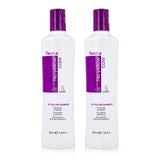 Fanola No Yellow Silver Shampoo tegen geverfd haar met vlekken Fanola Douche en bad 2 x 350 ml Single