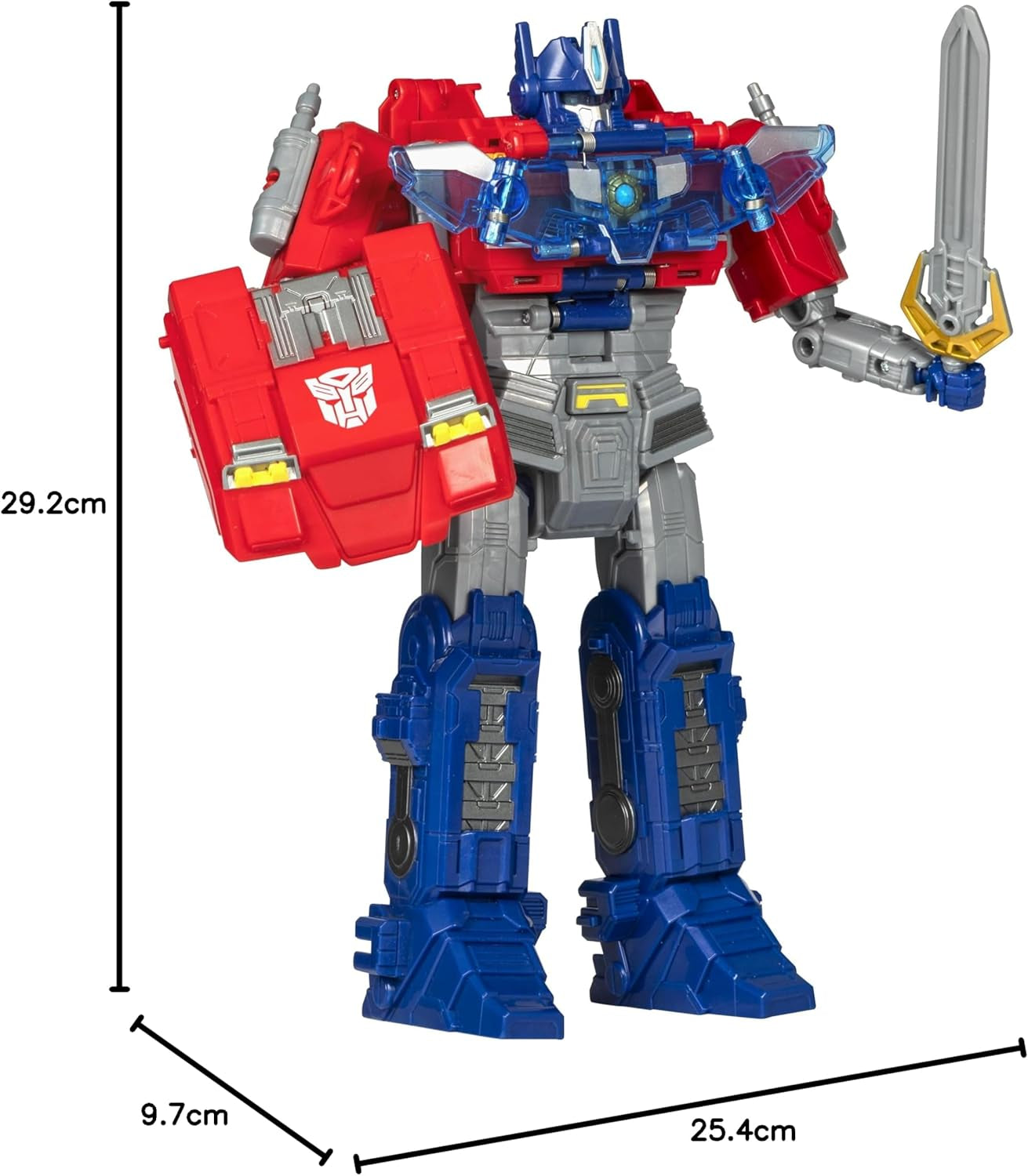 Transformers One Power Flip Optimus Prime (Orion Pax) interactief beeldje Actiefiguren Naty Shop