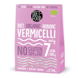 DIET-FOOD Biologische Shirataki Konjac Instant Rijst, Koolhydraatarm, Caloriearm, Veganistisch, Vetvrij, Sojavrij, Glutenvrij, Keto-vriendelijk, Afslankend, 300 Gram