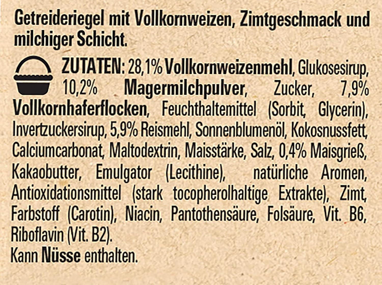 NESTLÉ CINI MINIS Kaneelrepen, volkoren calcium knapperige snack, 8 stuks (elk 4 x 25 g)