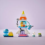 LEGO DUPLO 3-in-1 Space Shuttle Veel avontuur Ruimteset Raketspeelgoed voor kinderen Bouwwetenschapspeelgoed Vroege ontwikkelingsmotorische vaardigheden Cadeau voor 3-jarigen 10422 Bouwsets bij LEGO-Store