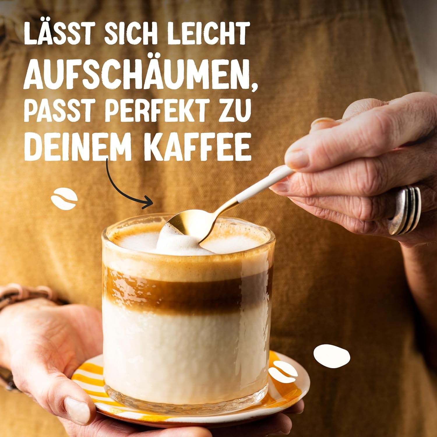 Alpro Barista Haferdrink – Zum Aufschäumen – Vegan en melkvrij – Van Natur aus lactosevrij – Rijk aan ballaststoffen, calcium en vitamines – 8 x 1 L – Haltbar