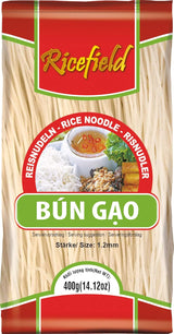 Rijstveldrijstnoedels, vermicelli, 1,2 mm, Bun Gao (1 x 400 g)