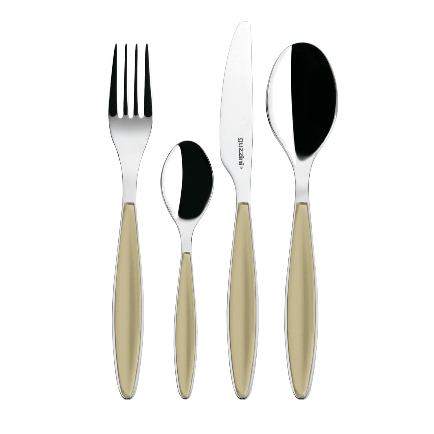 Guzzini - Feeling, bestekset 24-delig - Zandkleur Keuken Naty Shop