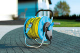 CELLFAST Slanghaspel, Corrosiebestendige Tuinslanghaspel, Voorkomt dat de slang buigt, 1/2" 45m Aluplus