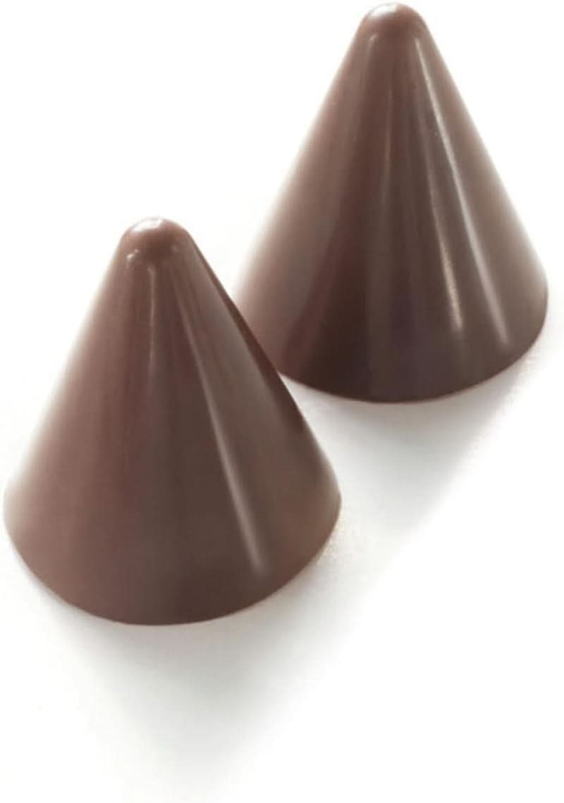 Silikomart Siliconen Pralinevorm Kegel Ø 2,6 x H 2,8 cm, 7,5 ml, 15 gaatjes (SCG20) Keuken Naty Shop