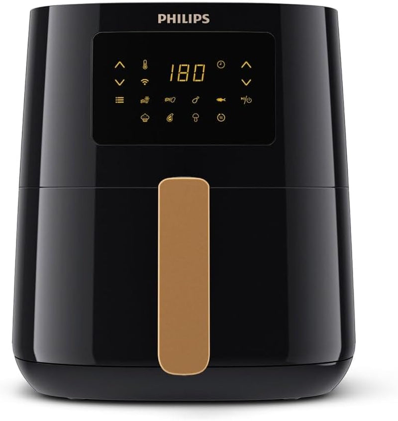 Philips 3000Er Airfryer XL - Rapid Air-technologie, frituren met tot 90% minder vet, inhoud 1,2 kg, 6,2 liter, touchscreen Apparaten Naty Shop Schwarz Draadloze verbinding 4,1 L