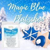 Magic Blue Spirulina Natuurlijke Voedselkleurstof Poeder Blauw (Rauw Veganistisch) Donkerblauw tot Licht Pastelblauw - Phycocyanine Algen Poeder Voedselkleuring - Natuurlijke Voedselkleuring | Pureraw 5G