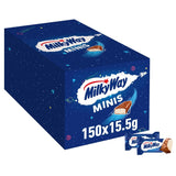 Mini-chocoladerepen, chocoladebulkverpakking, lichte melkcrème, 150 x 15,5 g, 2,3 kg