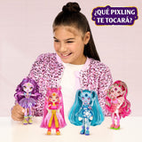 Pixlings Magische poppen, 4 verschillende poppen - 2 nieuwe - 15 cm modepop - Toverdrankjes - Geheim drankje speelgoed (MG101000)