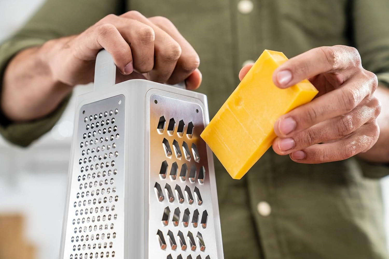 ZWILLING Z-Cut vierkante rasp, multifunctioneel, roestvrijstalen mes Dunschiller Naty Shop