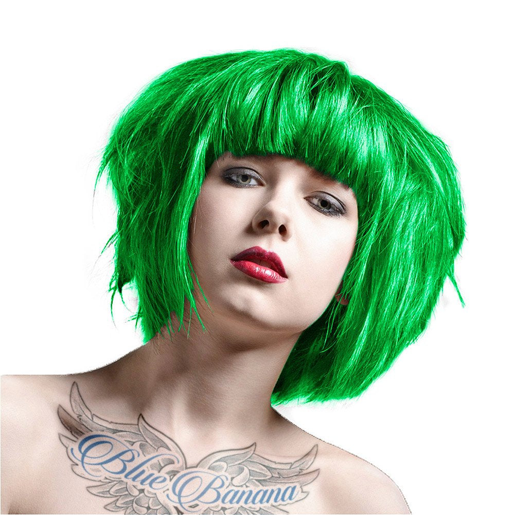 Directions semi-permanente haarkleuring 88ml - Fluorescerend Oranje Naty Shop Groene haarverf 88 Ml (1 pakje)