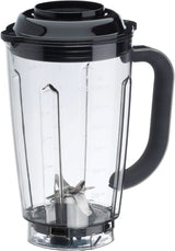 Cloer 6980 Vakuum Standmixer / 800 Watt / 21.000 U/Min. / Incl. Vorratsbehälter/Vakuumventil/Automatikprogramme/Eis-Crush-Funktion/Reinigungsfunktion/Schwarz, 1500 Milliliter Keuken Naty Shop
