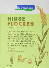 Hirse-Flocken Bio, 6Er-pakket (6 X 400 G) Granen Naty Shop Standaardtitel