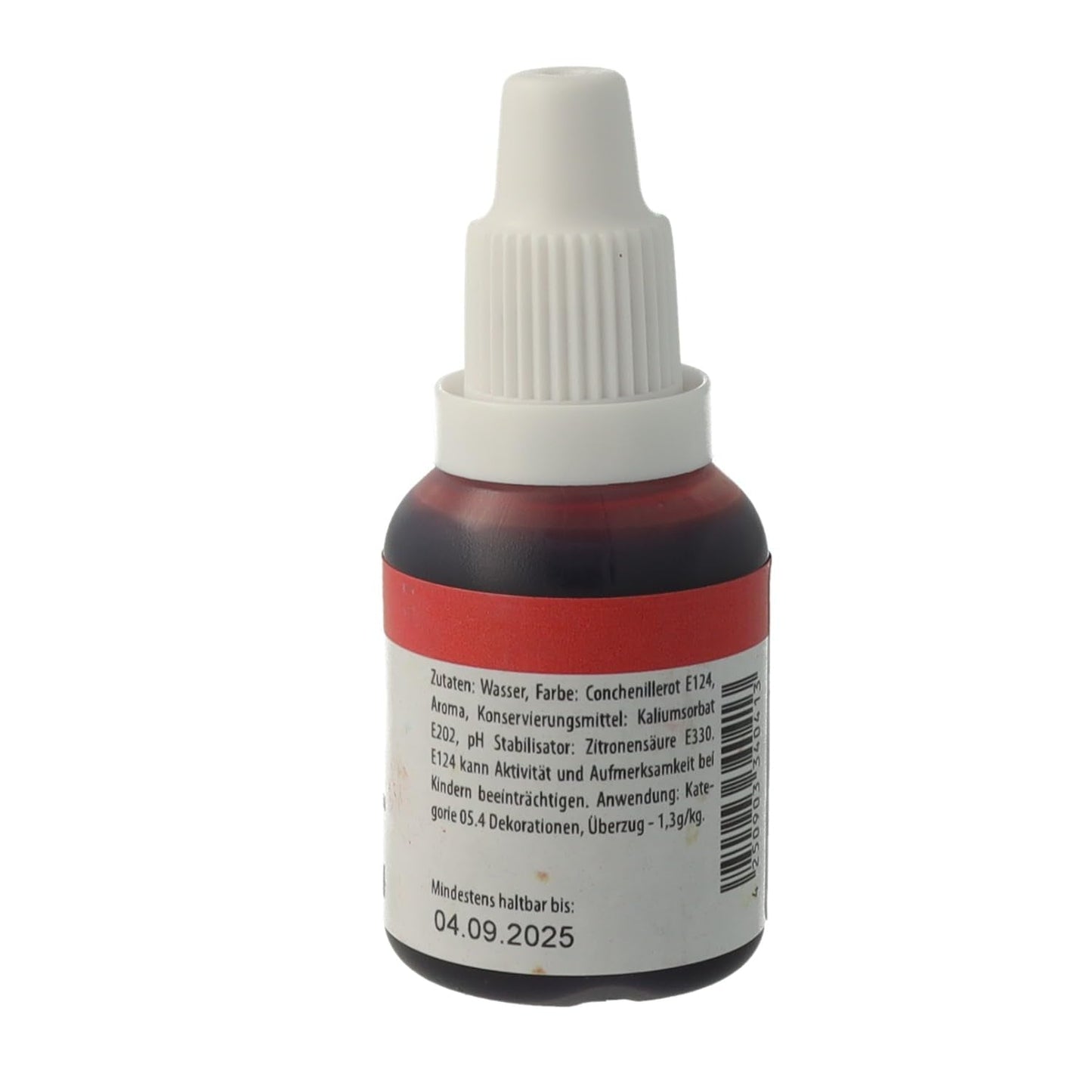 Bakeryteam airbrush kleurstof rood 20ml