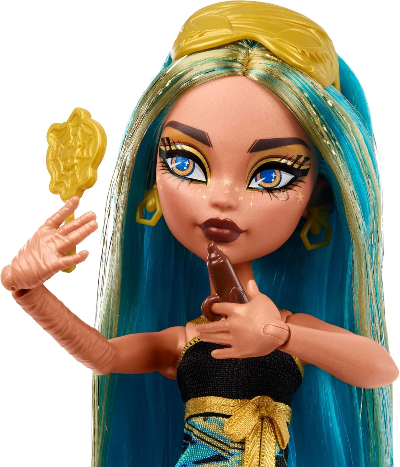 Monster High Buried Secrets-poppen en accessoires, Gezellig Creepover-thema met een mysteriepop en 5 Unboxing-verrassingen (cijfers kunnen variëren), HYV64