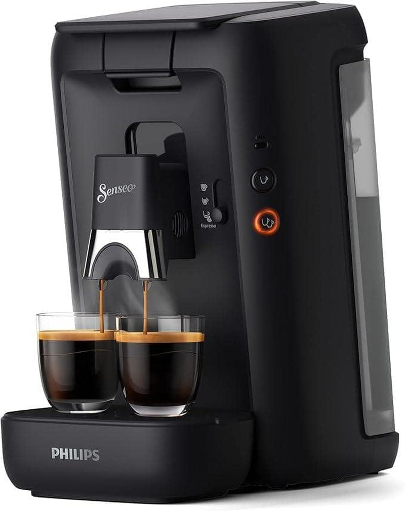 PHILIPS Senseo Maestro Capsule-espressomachine - Intense Plus-technologie, hoogwaardige espresso, ecologisch ontwerp, waterreservoir van 1,2 liter, memofunctie, ontkalkingsindicator (CSA260/60)