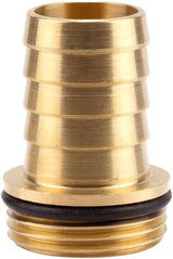 Gardena Messing Mondstuk: Messing connector voor voet- en tussenventielen, geschikt voor 25 mm (1 inch) slangen (7251-20)