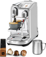 Sage Nespresso Creatista Pro Espressomachine, roestvrij staal, geborsteld roestvrij staal