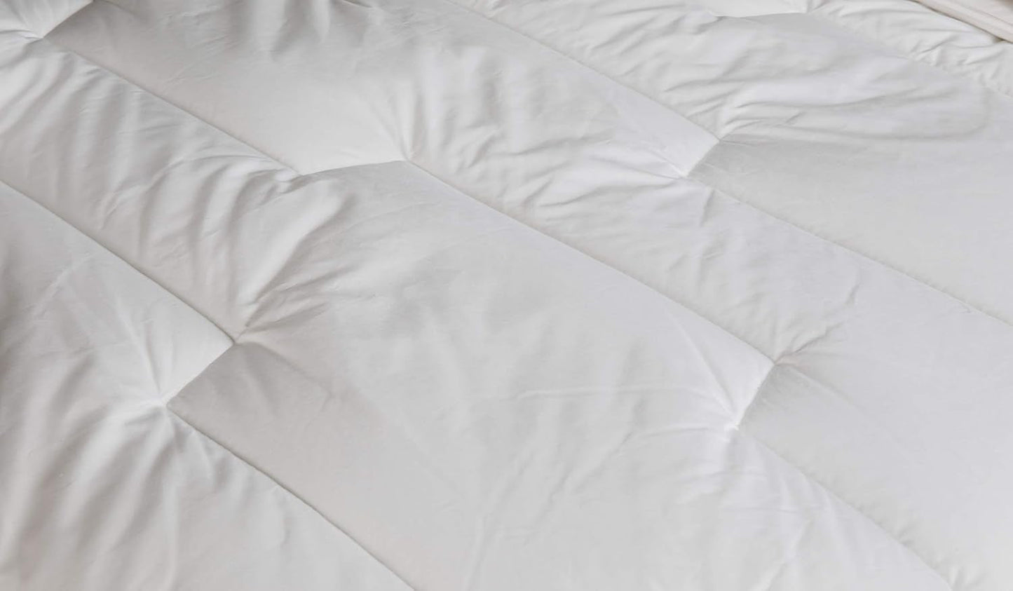 Thermoregulerend dekbed, Gematigd, 240 X 220 Cm, Sweat, Optimale ventilatie, 100% katoen, Percal, Fresh Feel, Franse dekbedden en dekbedden Naty Shop