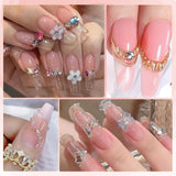 NAILGIL Solid Gel nagellak, Solid Gel nagellijm, 3D Nail Art Sculpture met gereedschapsset, DIY Home Salon, Transparant 15G