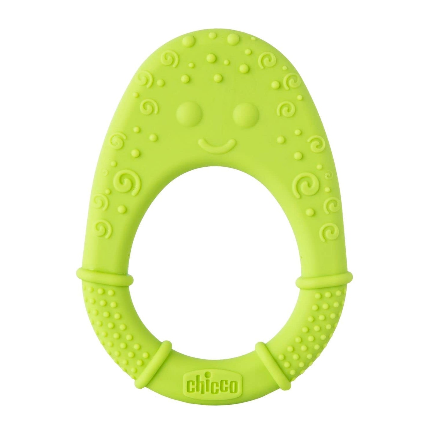 CHICCO - Zachte bijtring 2 maanden + Groen