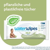 Waterdoekjes Plastikvrij, Texturierte Reinigungstücher Für Kleinkinder & Babies, 240 Stück (4 Packungen), 99,9 % Wasserbasierte Reinigungstücher, Unperfümiert Für Empfindliche Haut Naty Shop