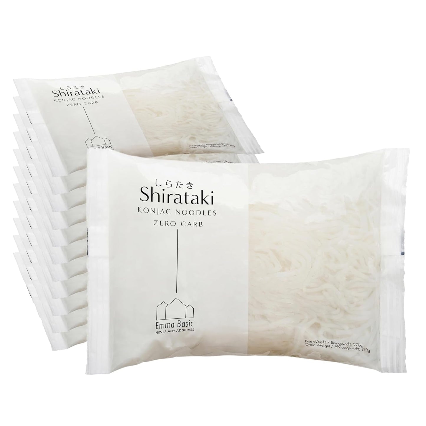 - Shirataki Konjac-noedels 12x270g | Veganistisch | Glutenvrij