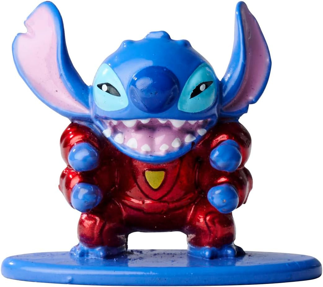 Jada Toys Disney-figuur (1X mysteriefiguur in blindpakket) - 1 verrassend verzamelfiguur uit 12 Disney-figuren, nano-metalen figuur (4 cm) voor kinderen en fans vanaf 3 jaar, serie 2, zwarte actiefiguren Naty Shop