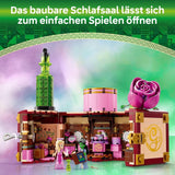 LEGO Wicked Glinda en Elphaba's slaapkamer - Poppenhuis met 2 mini Witches of Oz poppen, coole accessoires waaronder bloemen en outfits - Creatief speelgoed voor meisjes vanaf 8 jaar en fans - 75683 Bouwsets Besuche den LEGO-Store