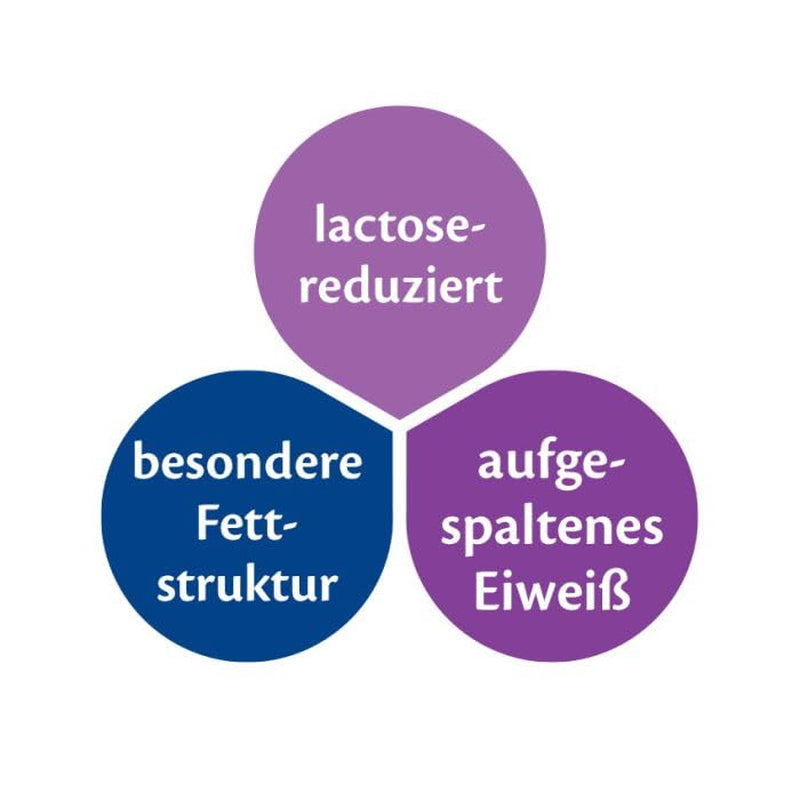 Speciale formule HiPP Comfort (4 x 600 g), vanaf de geboorte, met verlaagd lactosegehalte, voor de dieetbehandeling van kolieken, een opgeblazen gevoel en constipatie