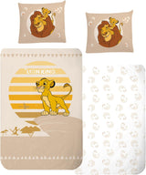 Beddengoed voor kinderen, diverse animatiefiguren, 100% katoen Beddengoed - kinderen Naty Shop The Lion King