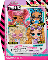 LOL Verrassing! Tweens Core Doll - Fancy Girl - Inclusief 1 modepop met outfit en accessoires, 4 verzamelobjecten, Rose